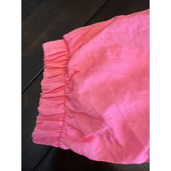 Vintage TRACK & COURT pink stripe Full Zip TRACK JACKET Mens Medium - Picture 9 of 16